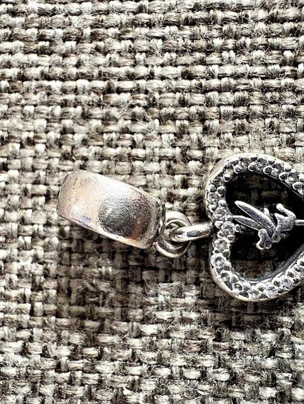 PANDORA Disney Tinker Bell Heart Dangle Charm